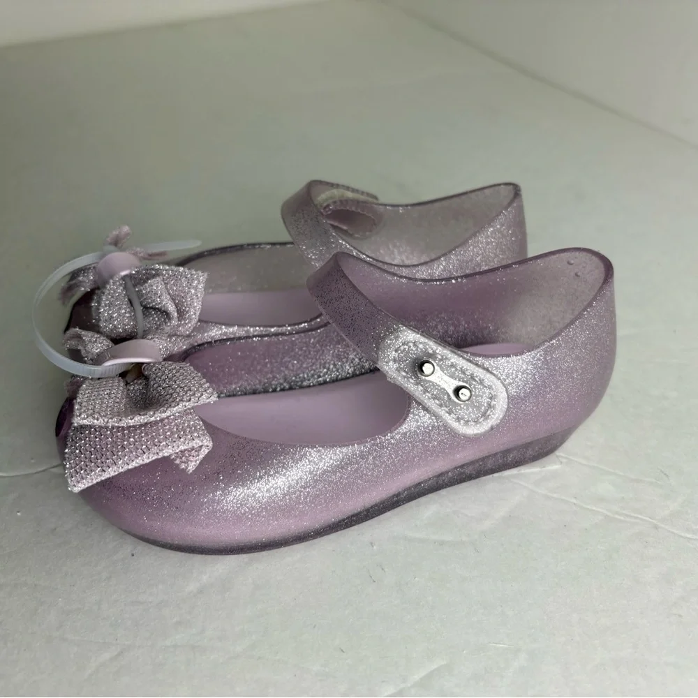 NEW Mini Melissa Kids' Ultragirl Sweet X Mary Jane Flat size 9